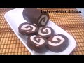 swiss rolls ગેસ ચલાવીયા વગર એકદમ ઓછી મેહનત થી બનાવો કેક ને ટકકર મારે એવા 10 રૂપિયા મા સ્વીસ રોલ્સ