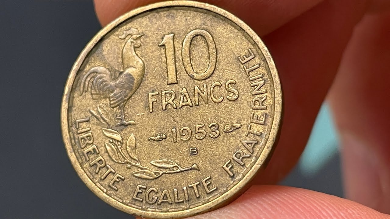 1953 B France 10 Francs Coin • Values, Information, Mintage, History ...