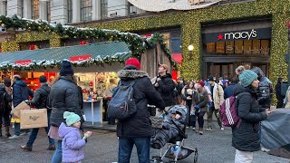 NYC LIVE Exploring Manhattan Christmas Season (December 21, 2024)