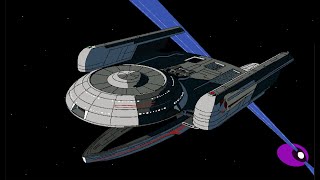 Oberth class science vessel, star trek, review 95