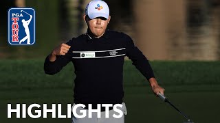 Si Woo Kim shoots 8-under 64 | Round 4 | The American Express | 2021