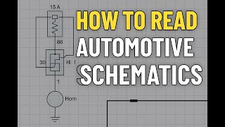 How to Read Automotive Wiring Schematics for Beginners | Bill Teaches Automotive Technology