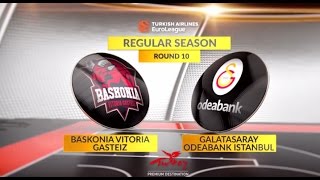 Highlights: Baskonia Vitoria Gasteiz-Galatasaray Odeabank Istanbul