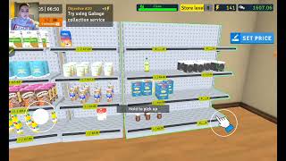 Supermarket simulator #4 ახალი პროდუქტები