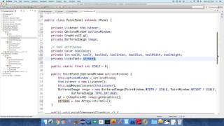 Java Pixel Paint 12 Tool ArrayList