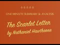 The Scarlet Letter by Nathaniel Hawthorne - summary and analysis