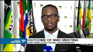 Outcome of NWC meeting, Aldrin Sampear reports