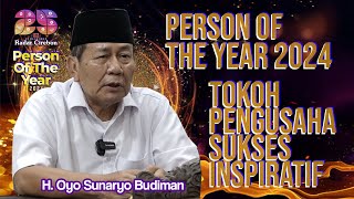 Tokoh Pengusaha Sukses Inspiratif - PERSON OF THE YEAR 2024 RADAR CIREBON