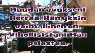 Jukka262 Huudan avukseni Herraa Gospel Karaoke Ylistys Instrumental