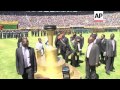 Mugabe attends independence rally