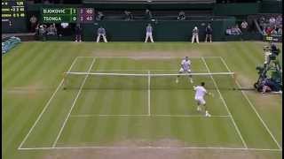 Djokovic goes on the attack - Wimbledon 2014
