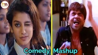 Rajpal Yadav And Priya Prakash Varrier Comedy Mashup - Hindi Mashup Vijay joshi