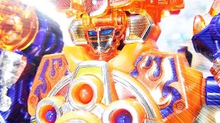 【コマ撮り】ミニプラ　ゲキアツダイオー Shuriken sentai ninninger