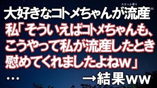 【スカッとする話】大好きなコトメちゃんが流産した →私「そういえばコトメちゃんも、こうやって私が流産したとき慰めてくれましたよね… 　　→結果ｗｗ【スカッと便り】