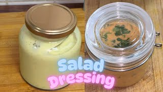 Salad Dressing Recipes | Boring Salad Ko Delicious Banaye | दो तरह की सलाद ड्रेसिंग |