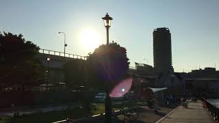 view of Verny Park, Yokosuka, Japan Video 26 10 2017, 15 34 43