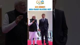 PM Modi and President Macron Convene Bilaterally Amid G20 Summit