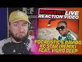 Focalistic & Davido - Ke Star [Remix] [Feat. Vigro Deep] (Official Music Video) | LIVE REACTION