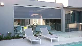 Outdoor Zipscreen blinds from CurtainWorld