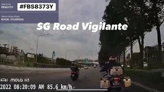 9jul2022 aye #FBS8373Y bmw r1200 gsa bike playing braking game with camcar