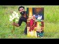 I Made This Painting From Lotus | താമരപ്പൂ കൊണ്ട് പേപ്പർ ഉണ്ടാക്കിയപ്പോൾ | M4 Tech |