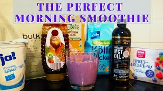 Morning Smoothie Recipe 2022 【Breakfast Replacement】【Delicious but still healthy】