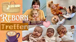 REBORNBABY TREFFEN zu viert👶🏻👶🏼👶🏽👶🏾wir haben SPASS zusammen 😃REBORN BABY MEETING 🍼#reborn #hobby