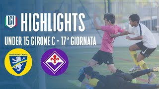 Highlights Frosinone-Fiorentina U15 A-B, 17^ giornata stagione 2023-24
