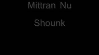 mittran nu shounk (babbu mann)remixed by Dj Yaad