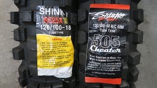 Shinko 525X \u0026 505 Cheater Comparison