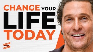 "Ask Yourself This Question... It'll Change Your Life" | Matthew McConaughey & Lewis Howes