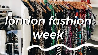INTERNING AT LONDON FASHION WEEK // My Experience & Advice