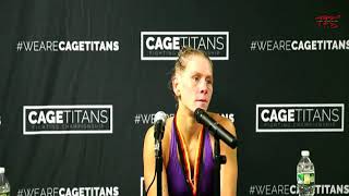 Hilarie Rose v Gabriella Gulfin | Cage Titans 66 | Post Fight Interview