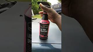 meguiar's last touch detail spray gives Insane gloss on dark paints