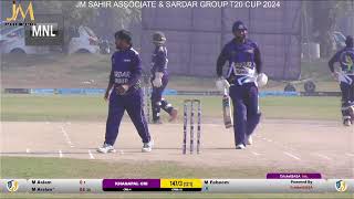 JM Sahir Associates \u0026 Sardar Group T20 Cricket Tournament 2024|  2nd R Match#3|AL SHAHID Vs KHANAPAL