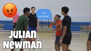 Julian Newman Getting Heated for 2 Minutes Straight