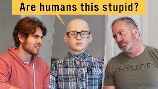 WHO'S THE SMARTEST MAN?? (Humans vs AI Robot)
