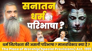 क्या है सनातन धर्म की सही परिभाषा ?आखिर धर्म निरपेक्षता है क्या?||Swami Vishalanand ji #sanatandharm