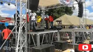 Chinotimba Singing Live @ ZANU PF Rally (MDC/Chamisa diss)