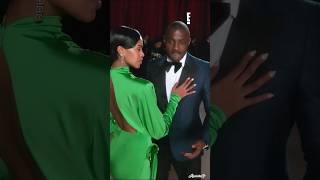 Sabrina and Idris Elba Best Dressed Celeb Couple at the 2023 Oscars | 95th Academy Awards #shorts