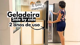 TUDO SOBRE MINHA GELADEIRA PHILCO SIDE BY SIDE APÓS 2 ANOS DE USO | Valeu a pena?