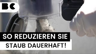 Mit diesen Tipps kann man Staub dauerhaft reduzieren!