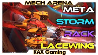 Lacewing with Storm Racks is WAY TOO META - Mech Arena