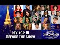 Junior Eurovision 2021 - My Top 19 (before the show)