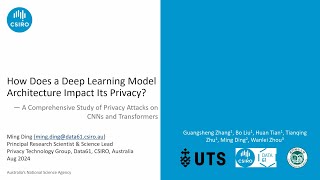 USENIX Security '24 - How Does a Deep Learning Model Architecture Impact Its Privacy?...