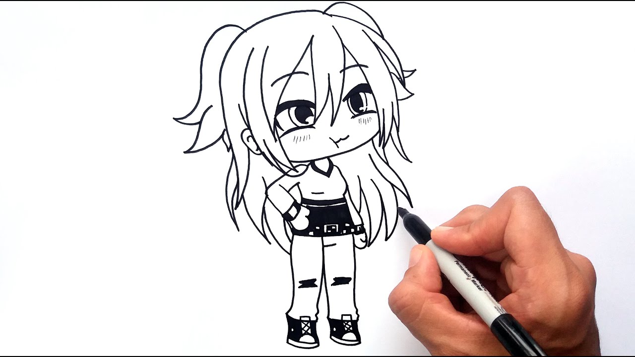 How To Draw A Gacha Girl – NBKomputer