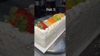 Fruit s cake party 2😋#indian #food #shortvideo #like #subscribe #and#share #shorts