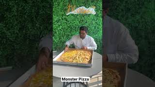 Monster Pizza now in Surat at Martino’z Pizza Vesu | Biggest Pizza in Surat | Surat Food