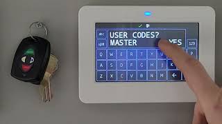 Add, Change, \u0026 Delete User Codes - DMP Touchscreen Keypad