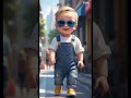 Stylish Baby's Day Out: The Coolest Baby Fashion Vibes!